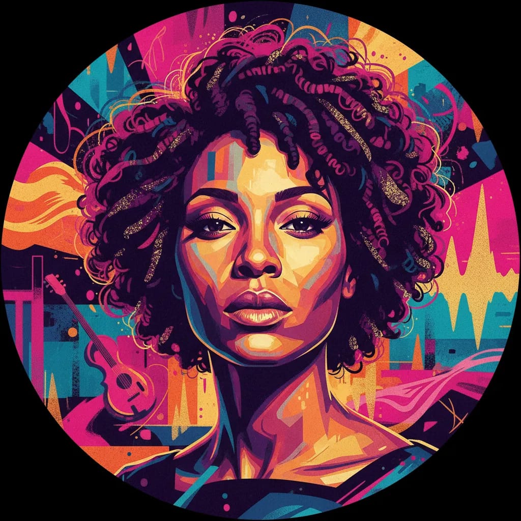 Artistic portrait of Anika Noni Rose