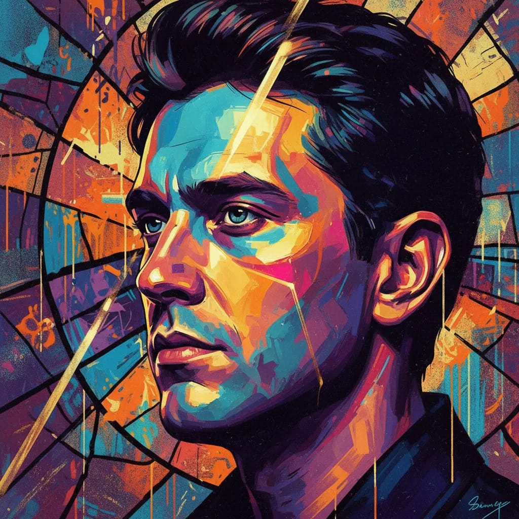 Artistic portrait of Dmitriy Vasilev