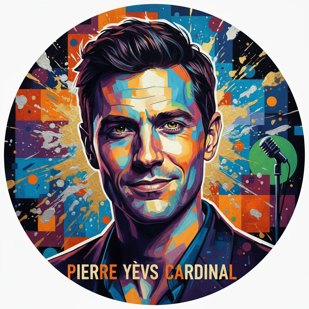 Artistic portrait of Pierre-Yves Cardinal