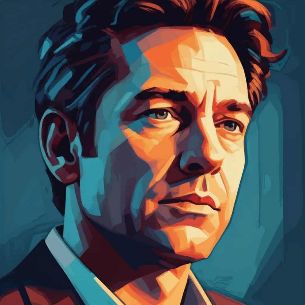 Artistic portrait of Liev Schreiber