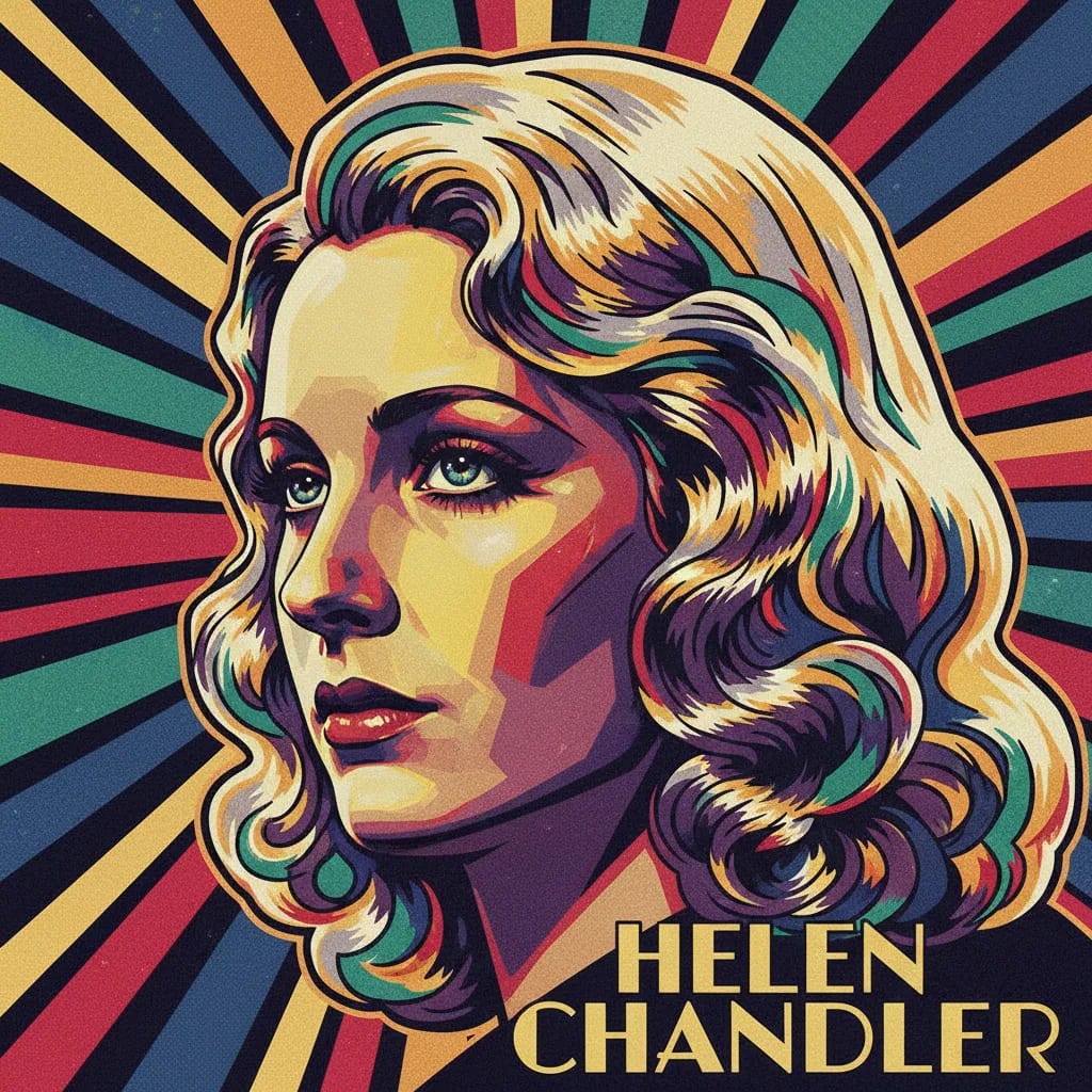 Artistic portrait of Helen Chandler