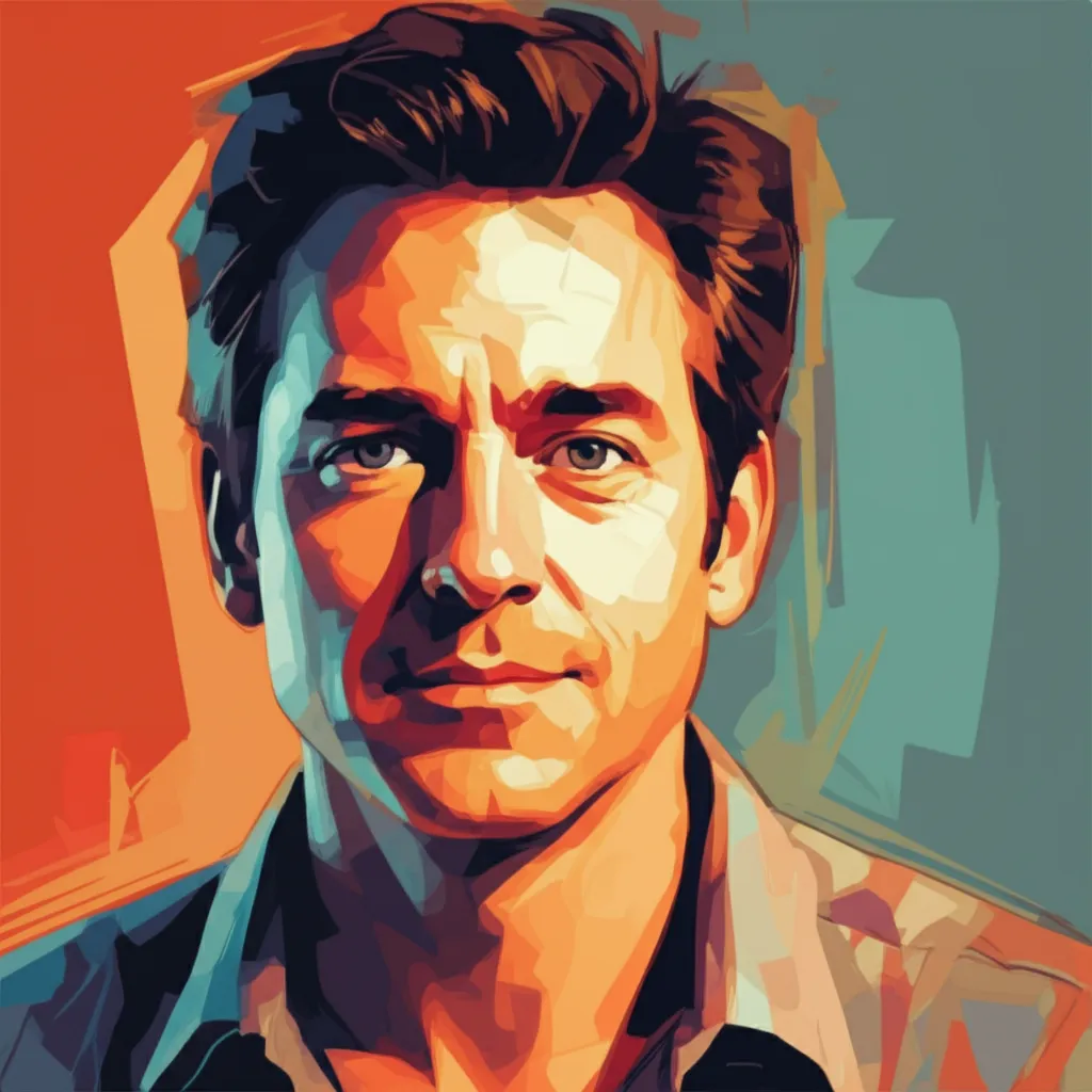 Artistic portrait of Jay Mohr