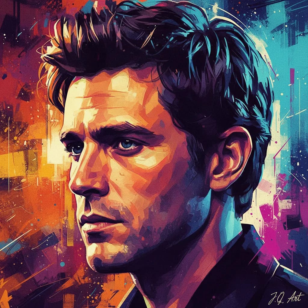Artistic portrait of Jocelyn Quivrin