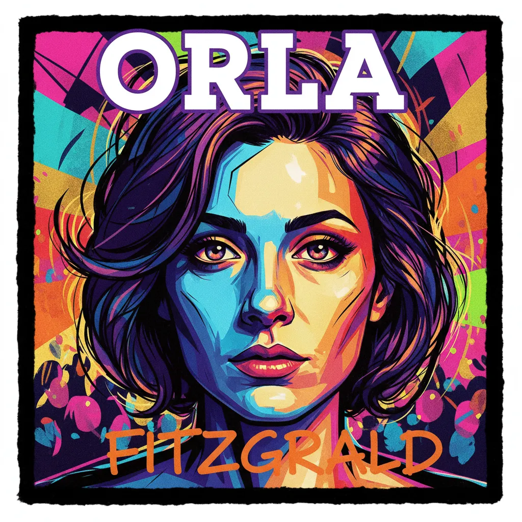 Artistic portrait of Orla Fitzgerald
