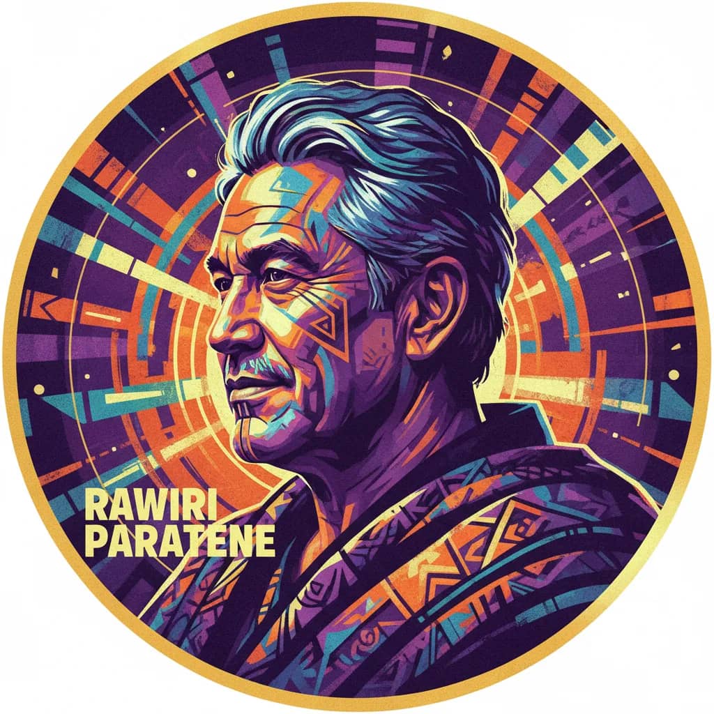 Portrait of Rawiri Paratene