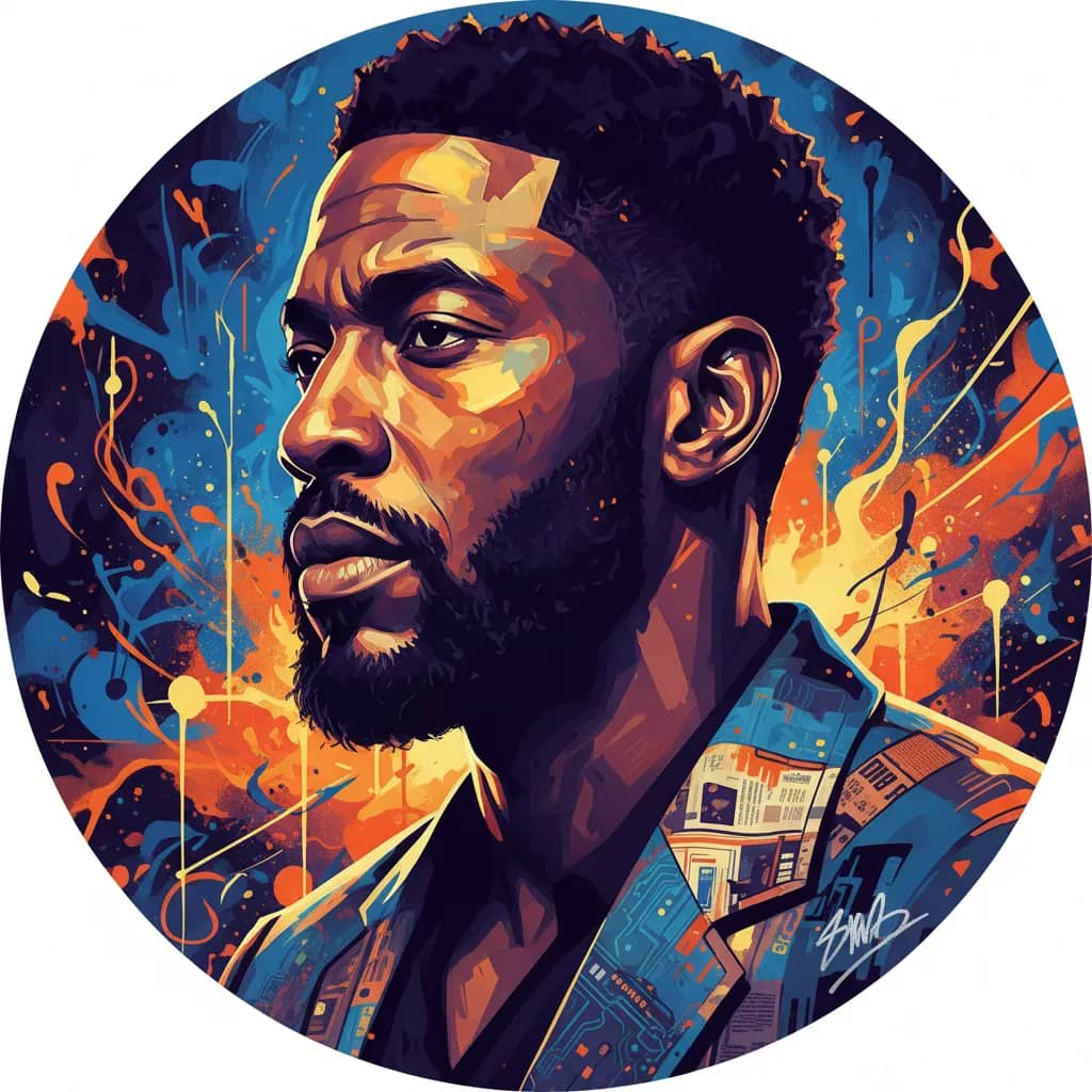 Portrait of Omari Hardwick