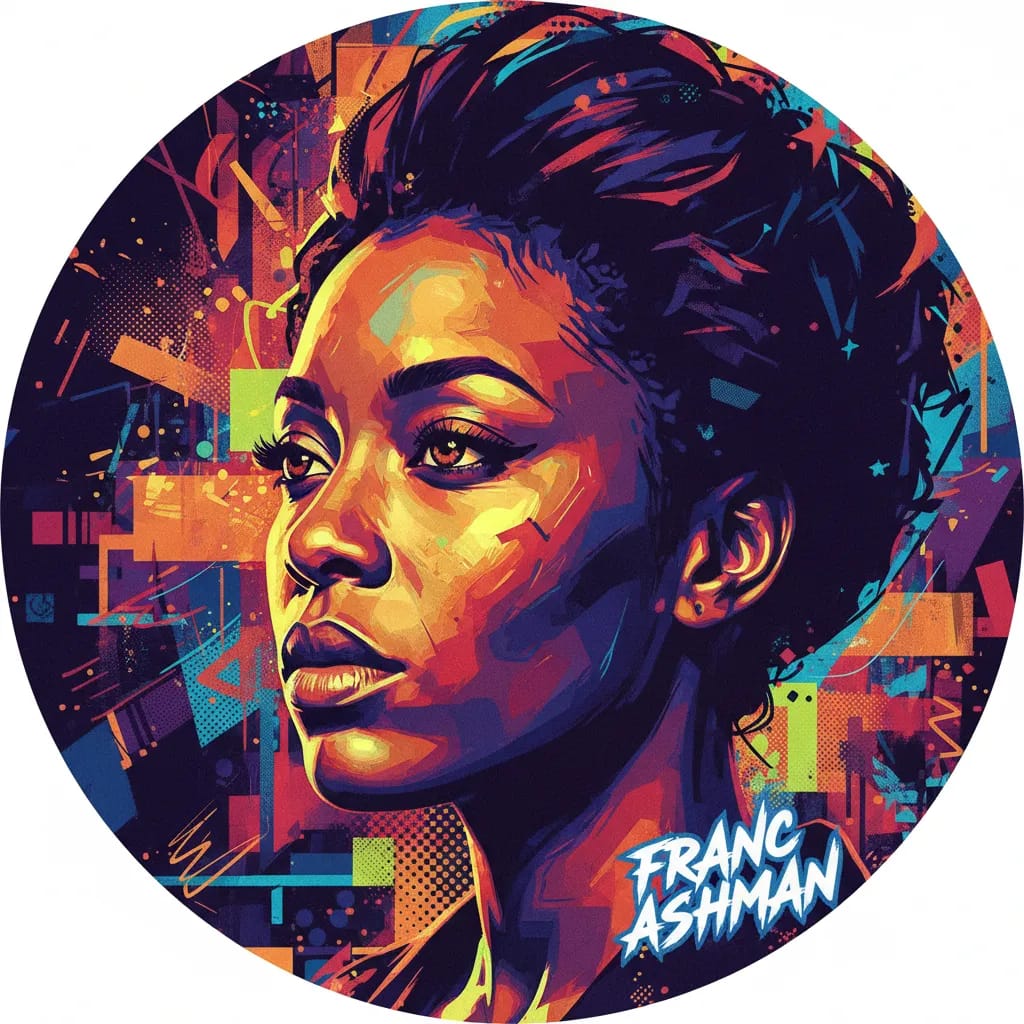 Artistic portrait of Franc Ashman