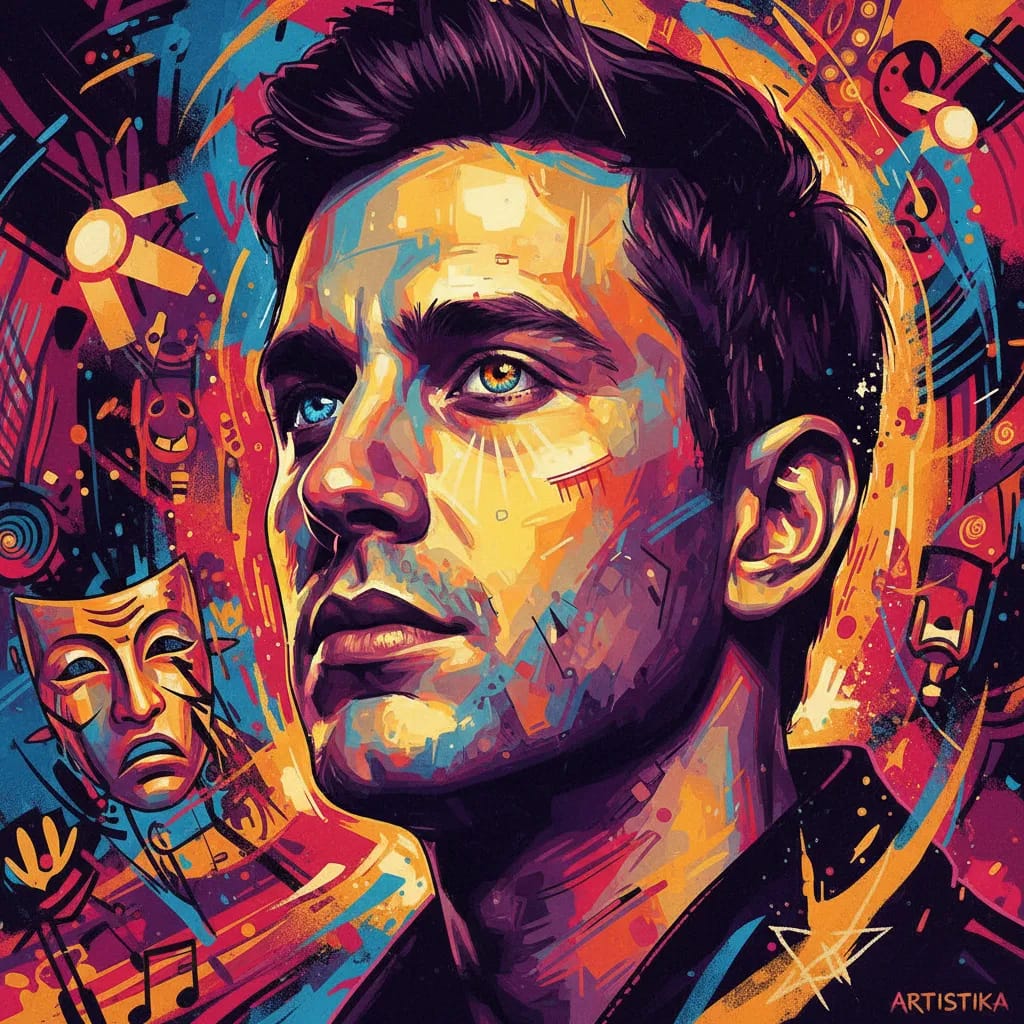 Artistic portrait of Matthew Pleszewicz