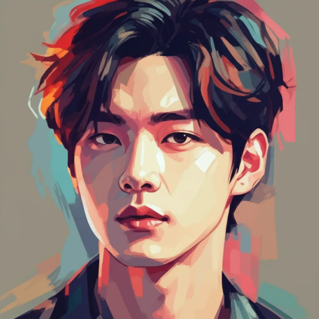 Artistic portrait of Hyeon-soo Kim