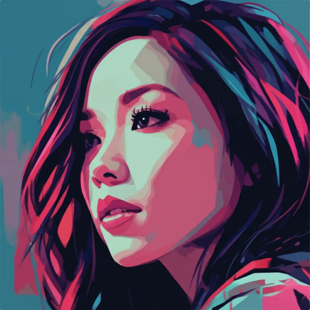 Artistic portrait of Jamie Chung