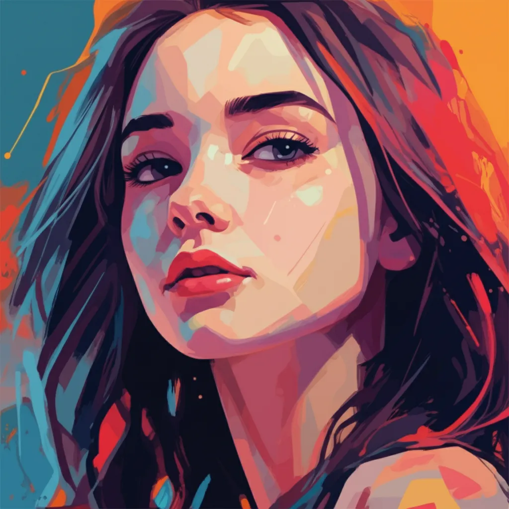 Artistic portrait of Amie Donald