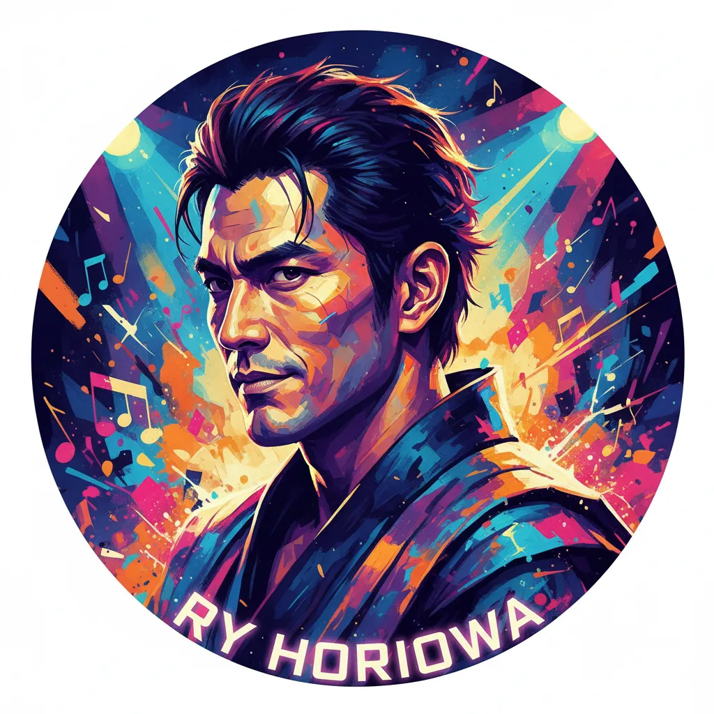 Artistic portrait of Ryô Horikawa
