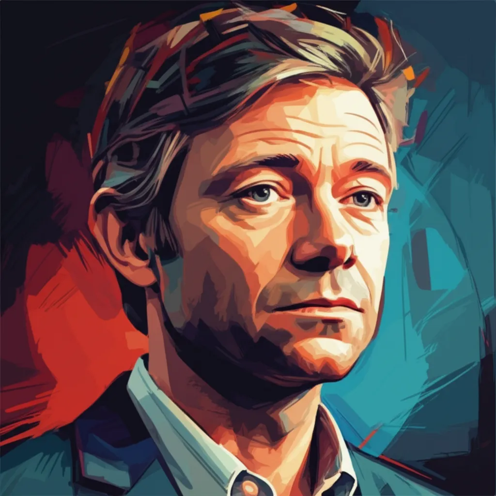 Portrait of Martin Freeman