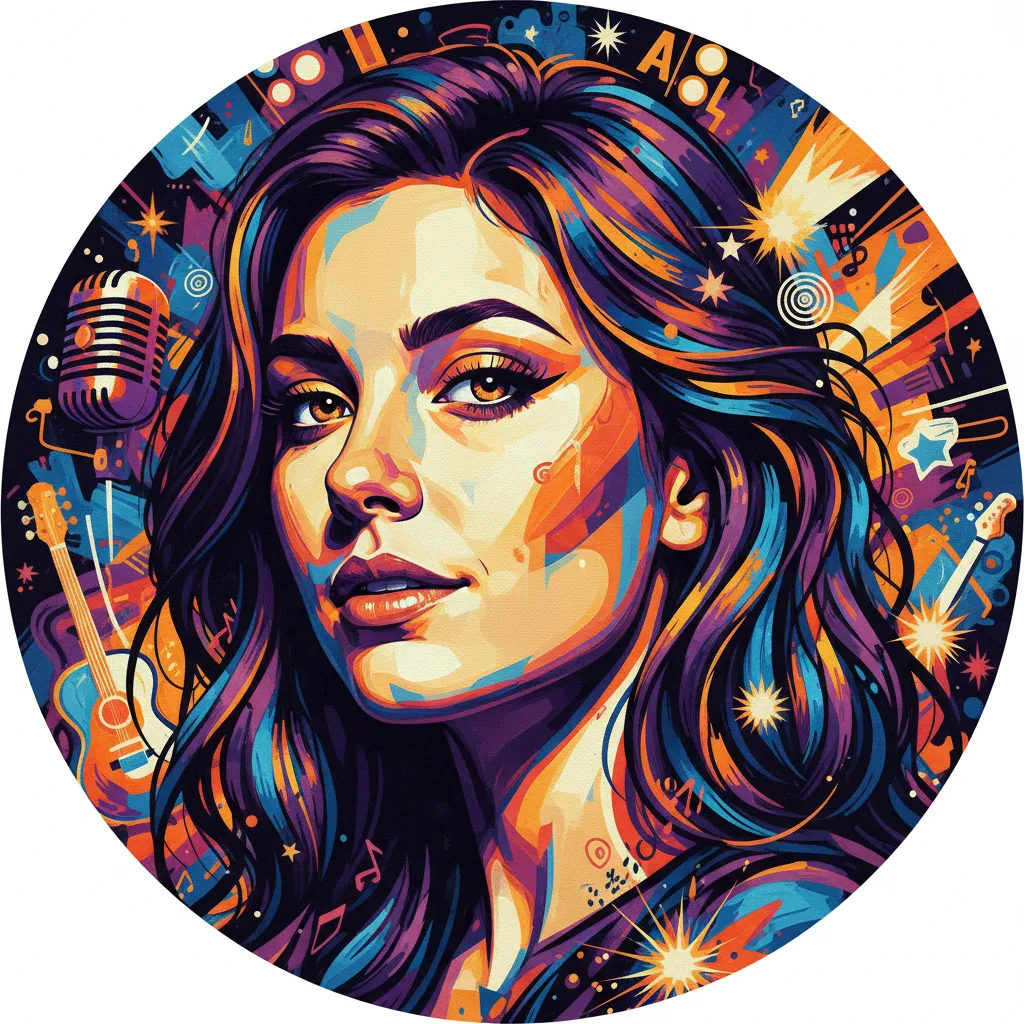 Artistic portrait of Aly Michalka