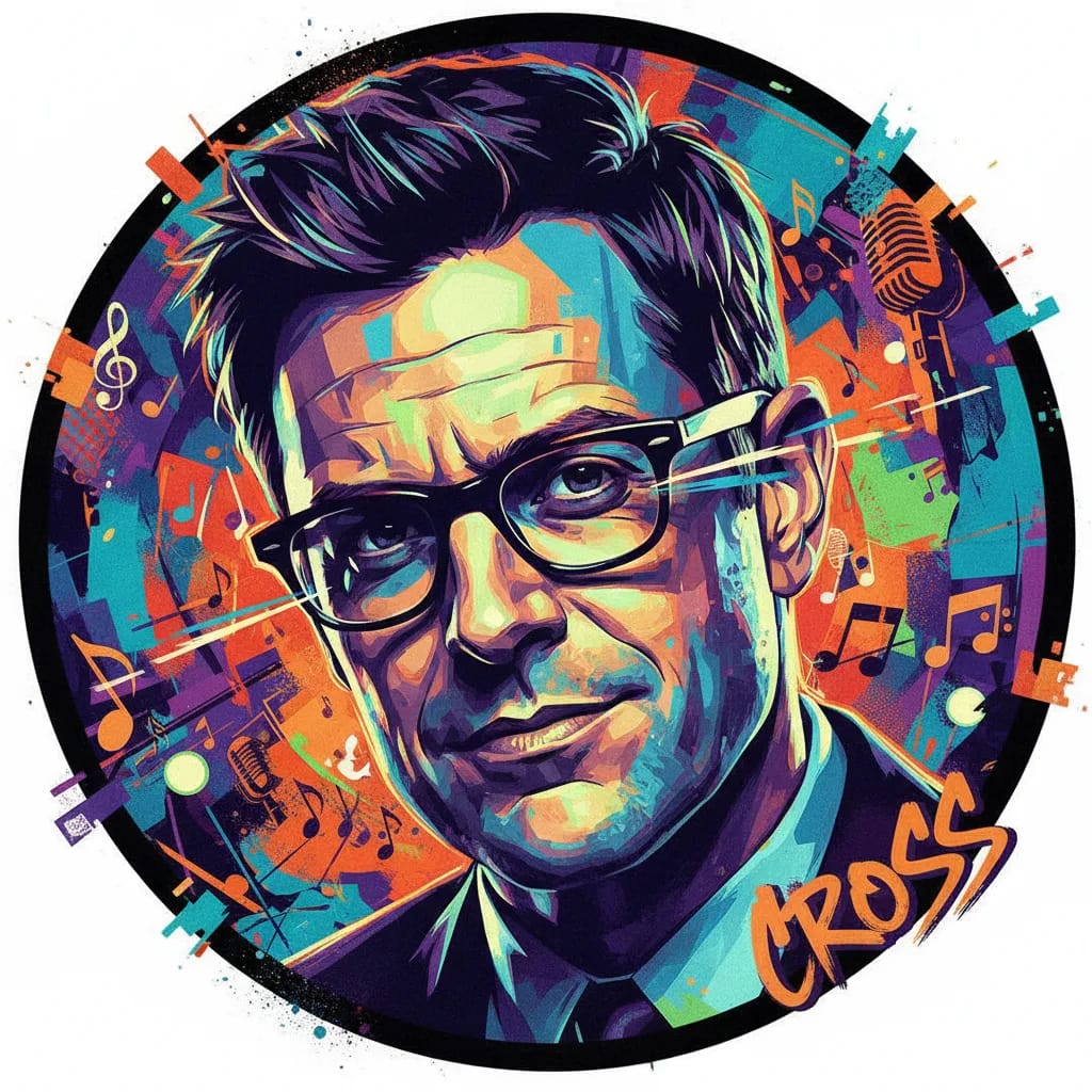 Artistic portrait of David Cross