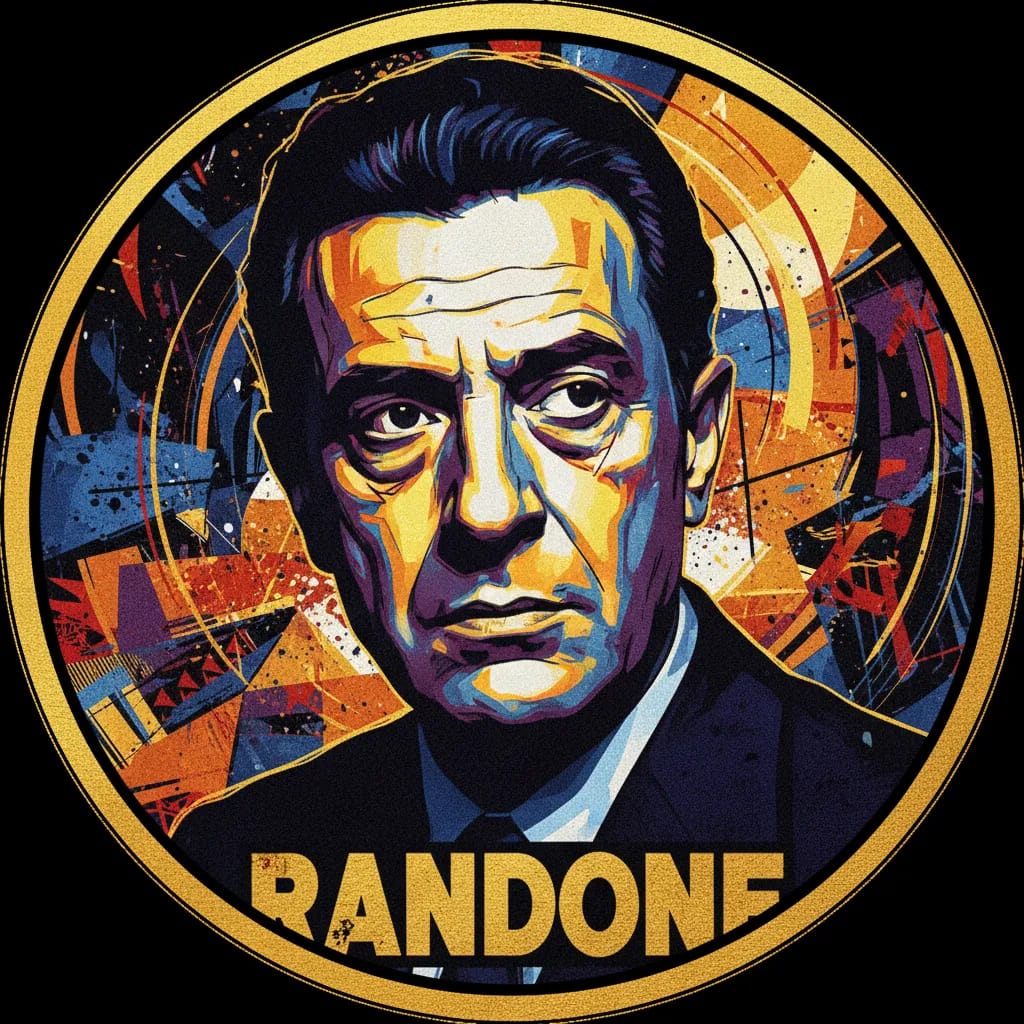 Artistic portrait of Salvo Randone