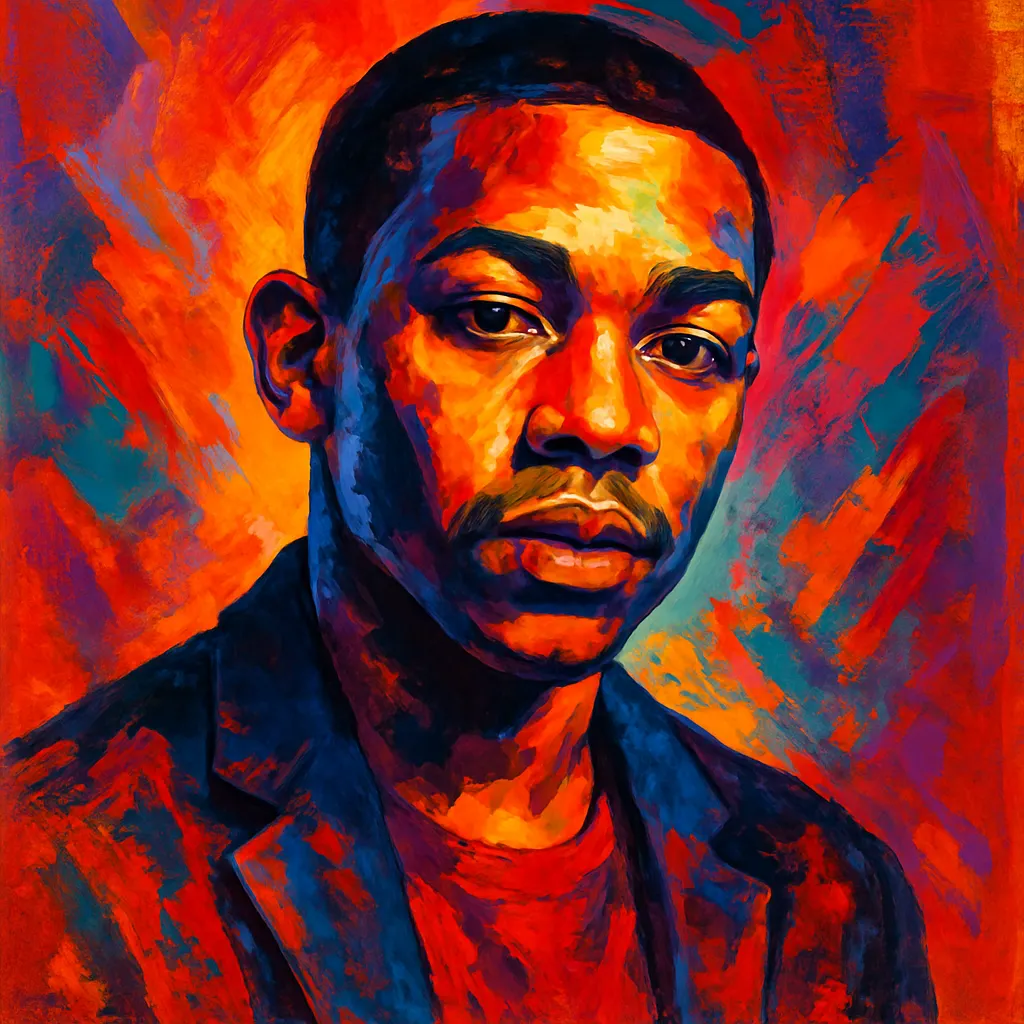 Artistic portrait of Jascha Washington