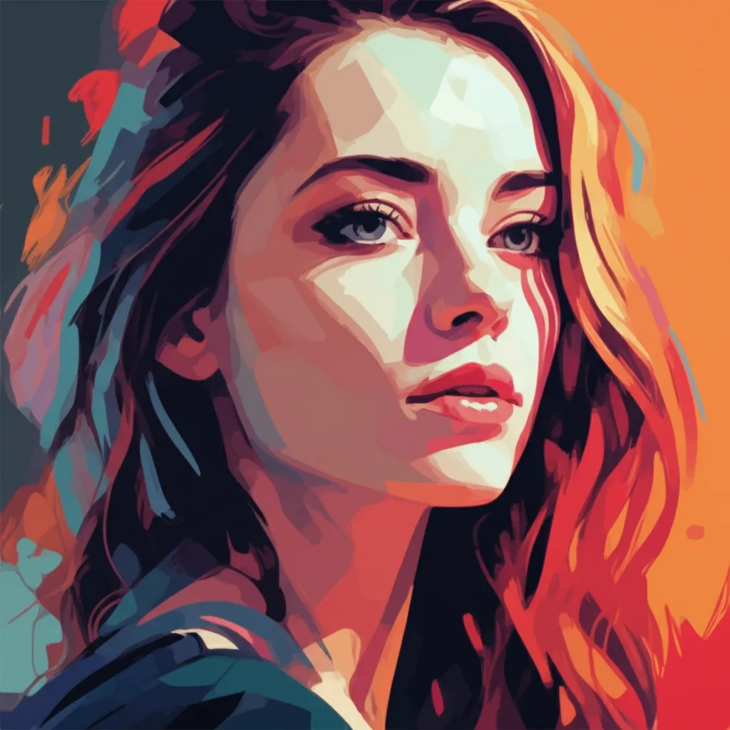 Artistic portrait of Isabelle Fuhrman