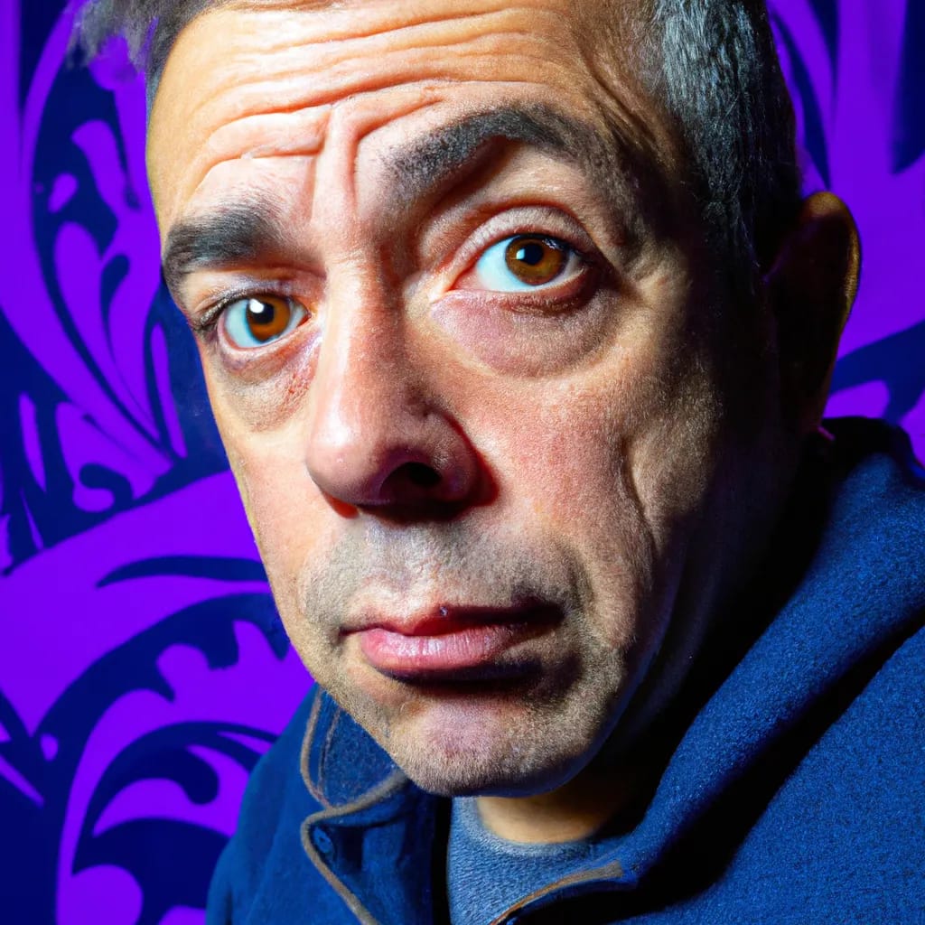 Artistic portrait of Adam Arkin