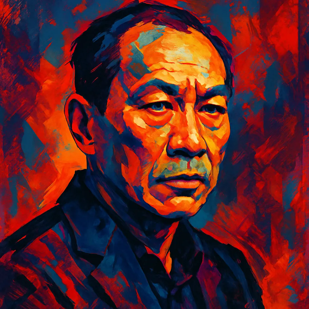 Artistic portrait of Siu Ping-Lam