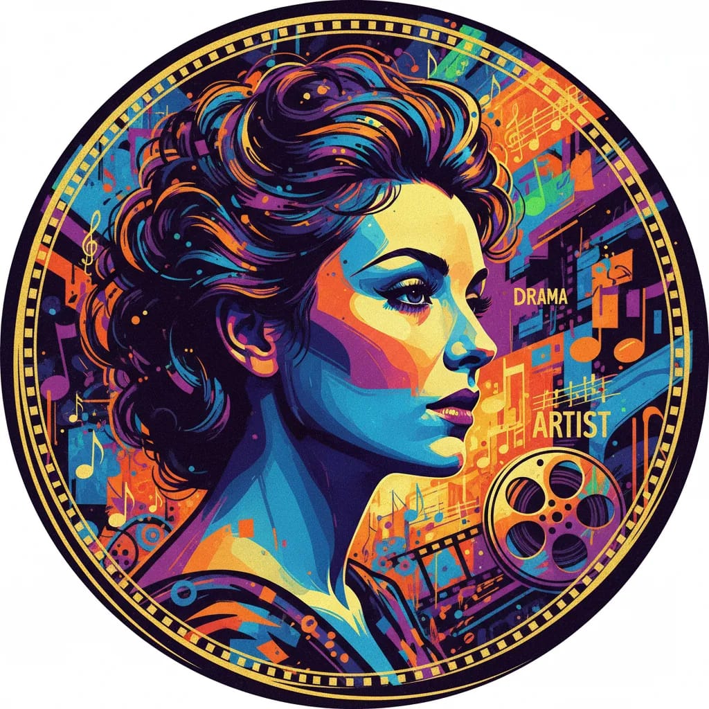 Artistic portrait of Maria Michi