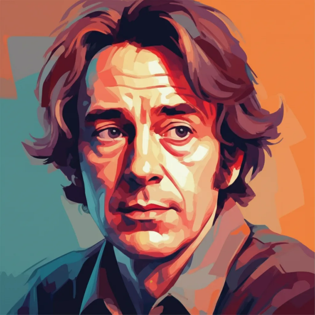 Artistic portrait of Bud Cort