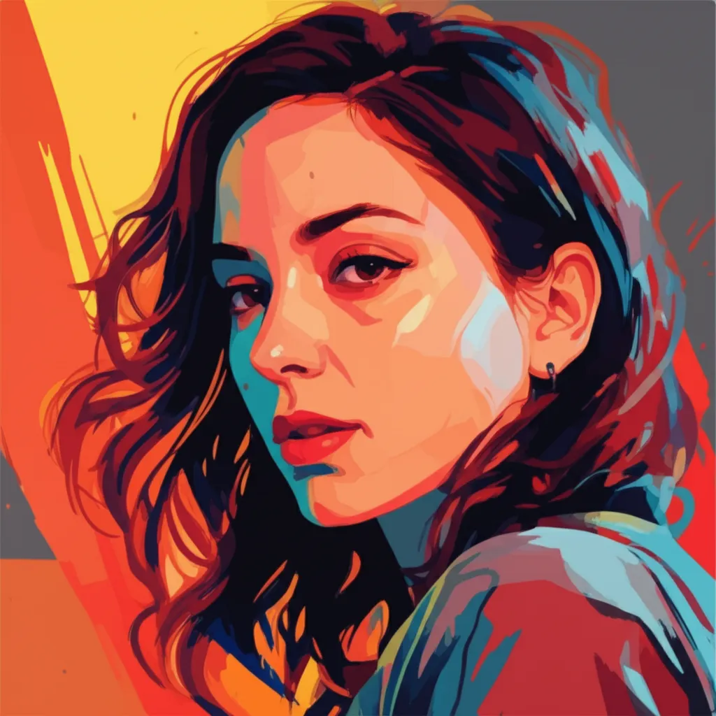 Artistic portrait of María Marull