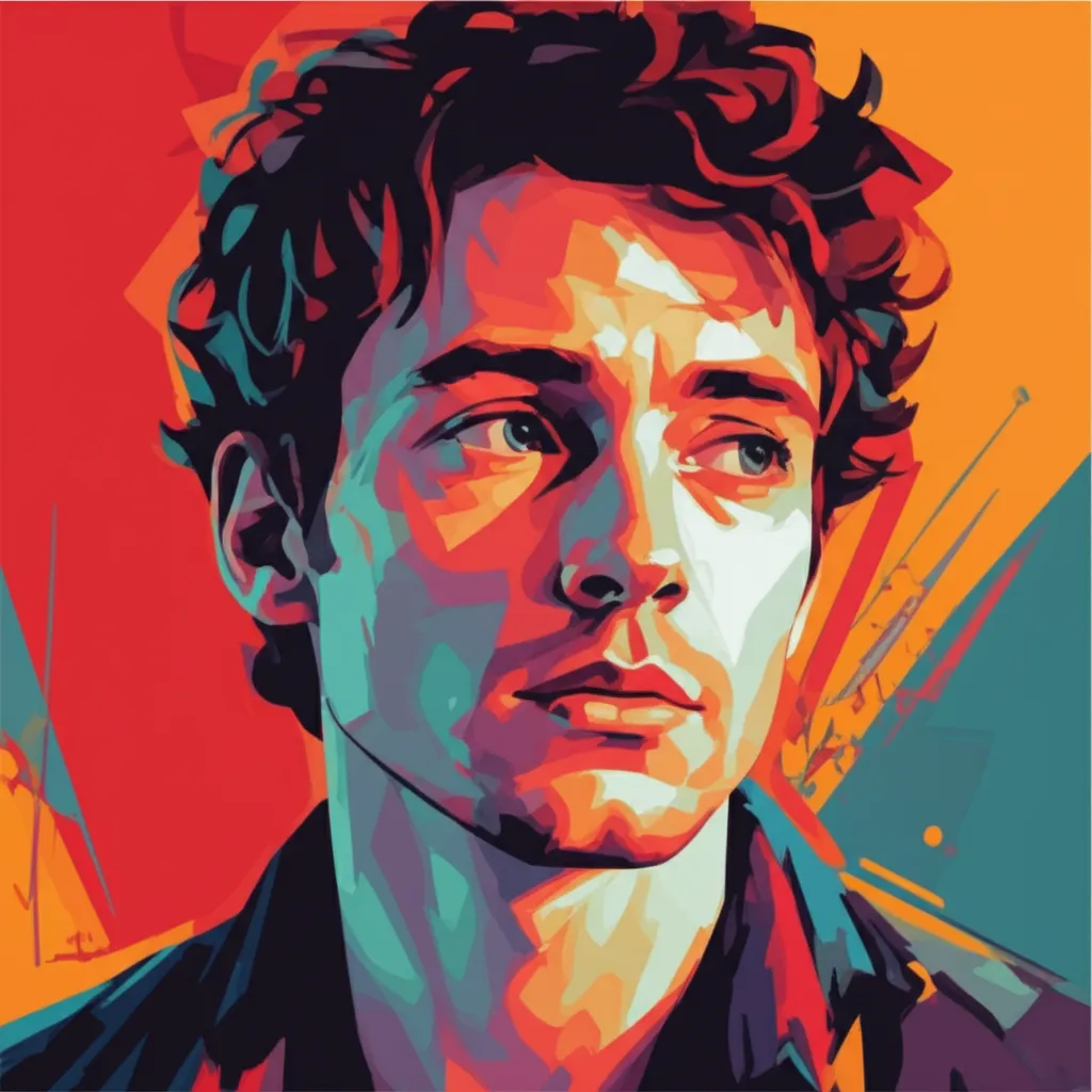Artistic portrait of Julien Maury