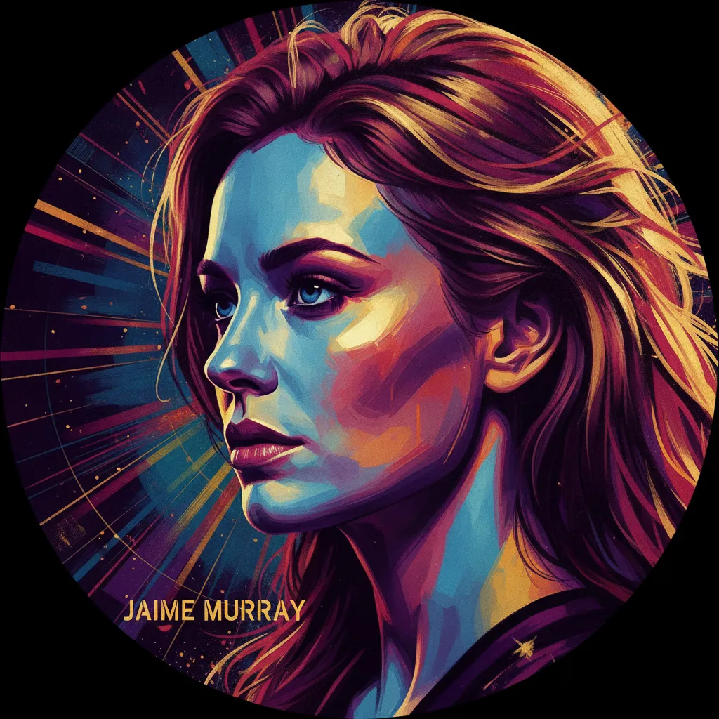 Artistic portrait of Jaime Murray