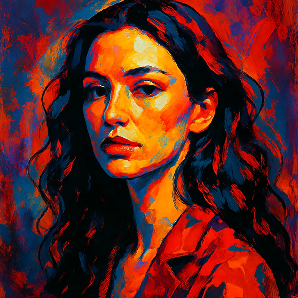 Artistic portrait of Leyla Lydia Tugutlu