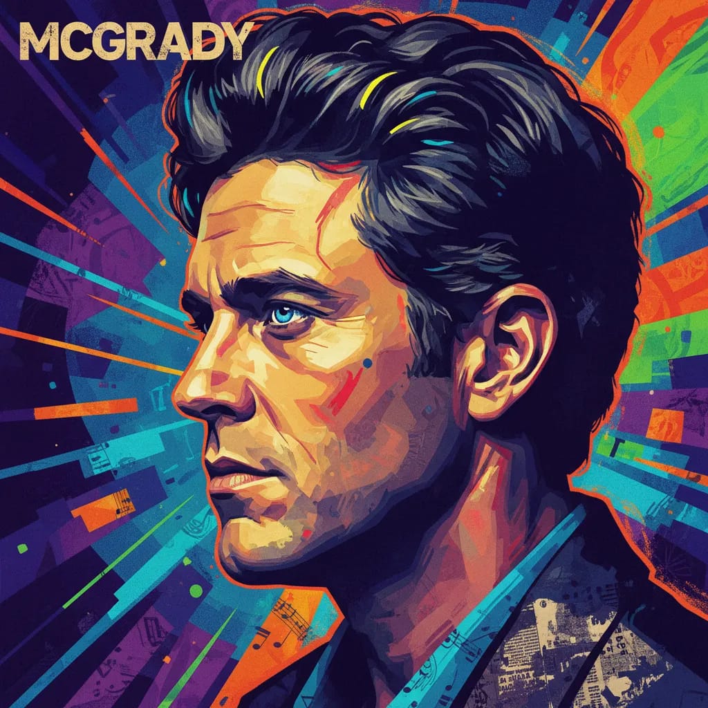 Artistic portrait of Michael McGrady
