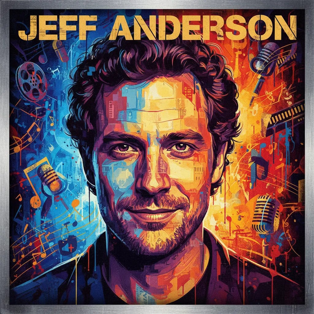 Artistic portrait of Jeff Anderson