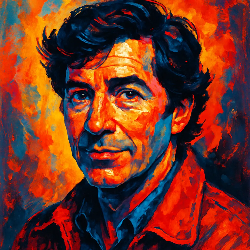 Artistic portrait of David Naughton