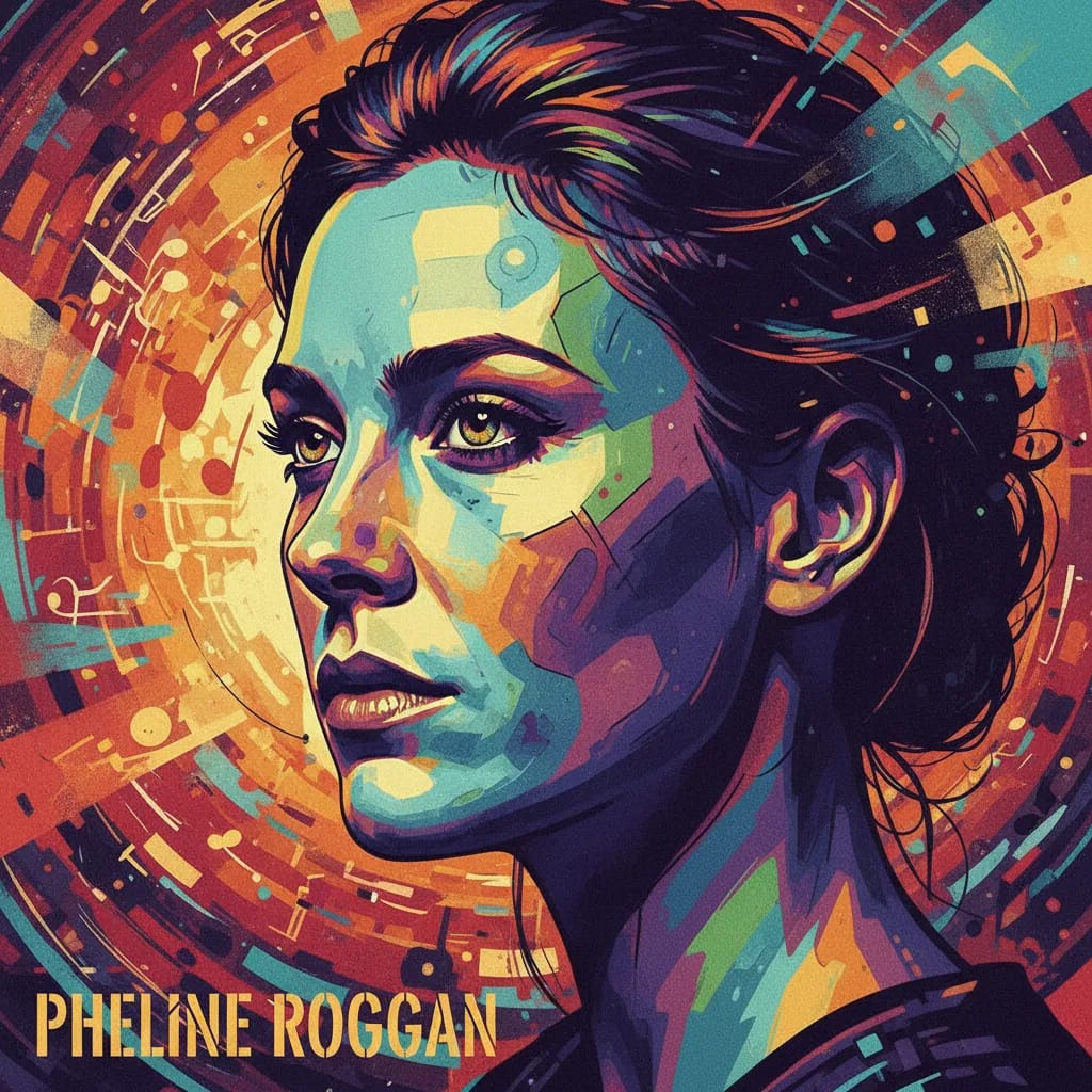 Artistic portrait of Pheline Roggan