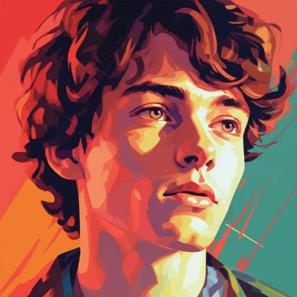 Artistic portrait of Lewis McAskie