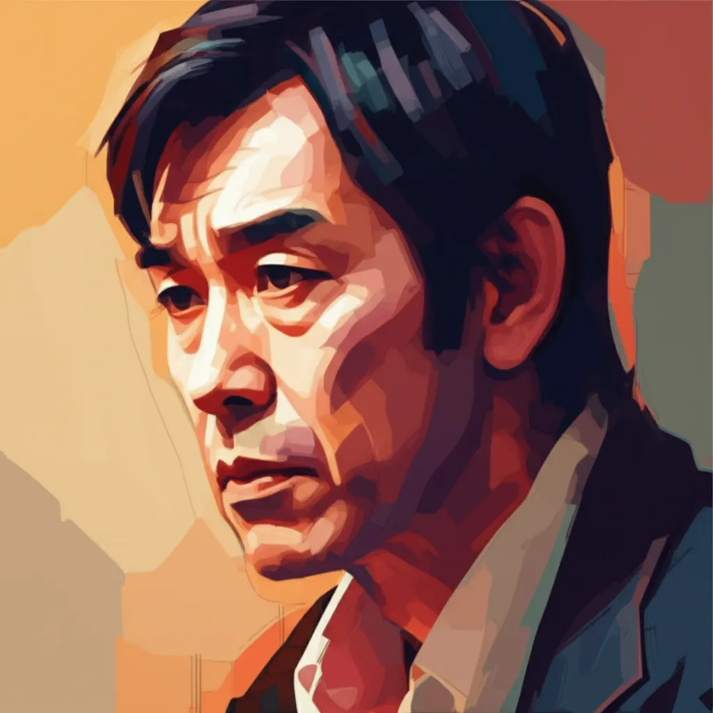 Artistic portrait of Nobuo Kaneko