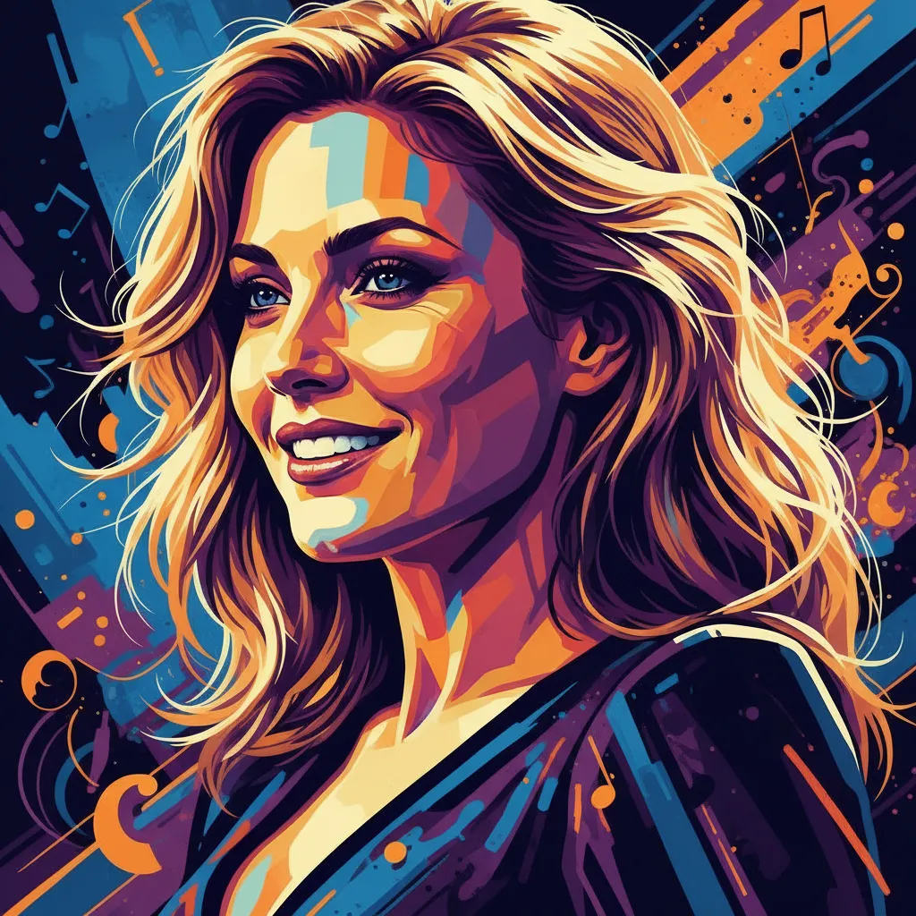 Artistic portrait of Teri Polo