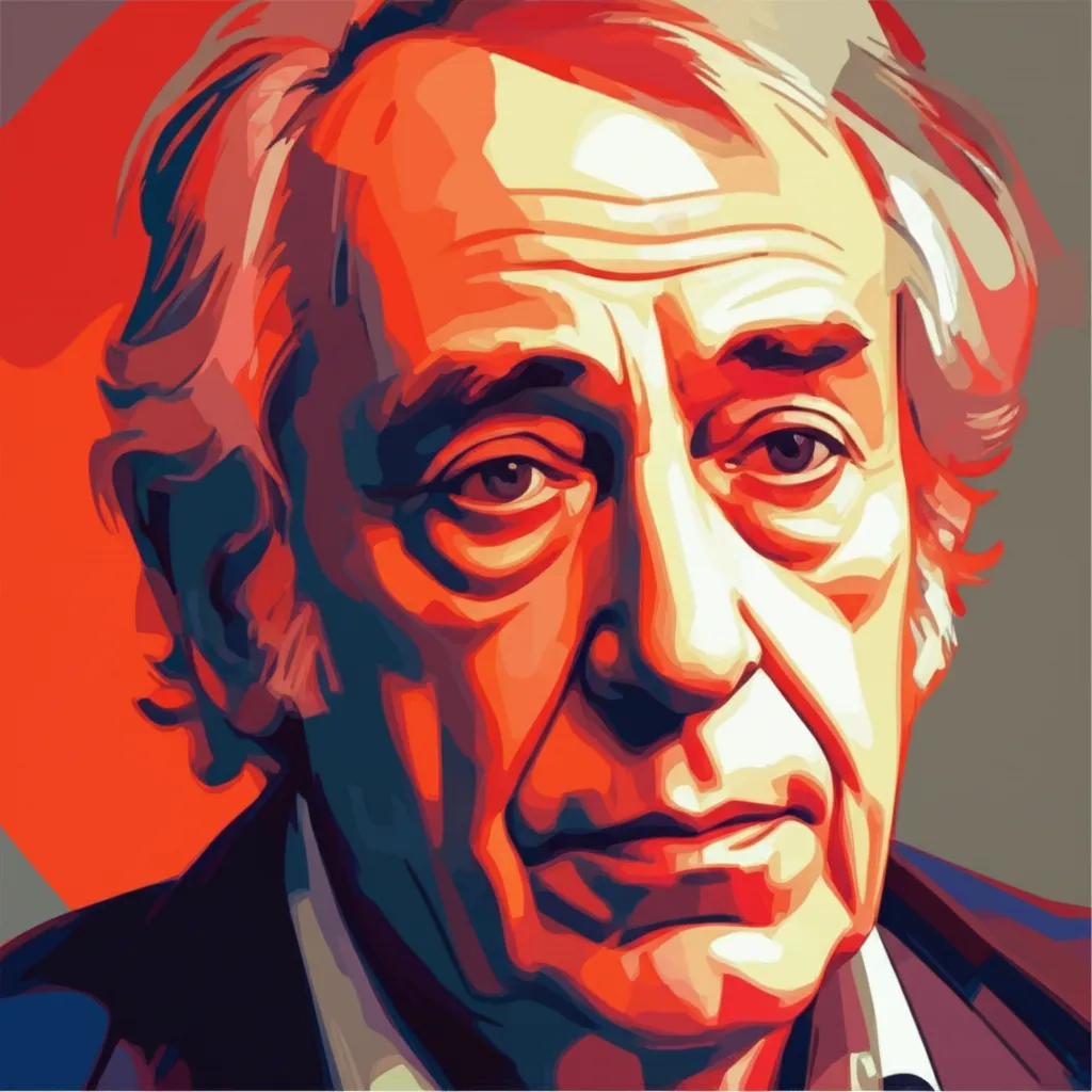 Artistic portrait of Jacques Jouanneau