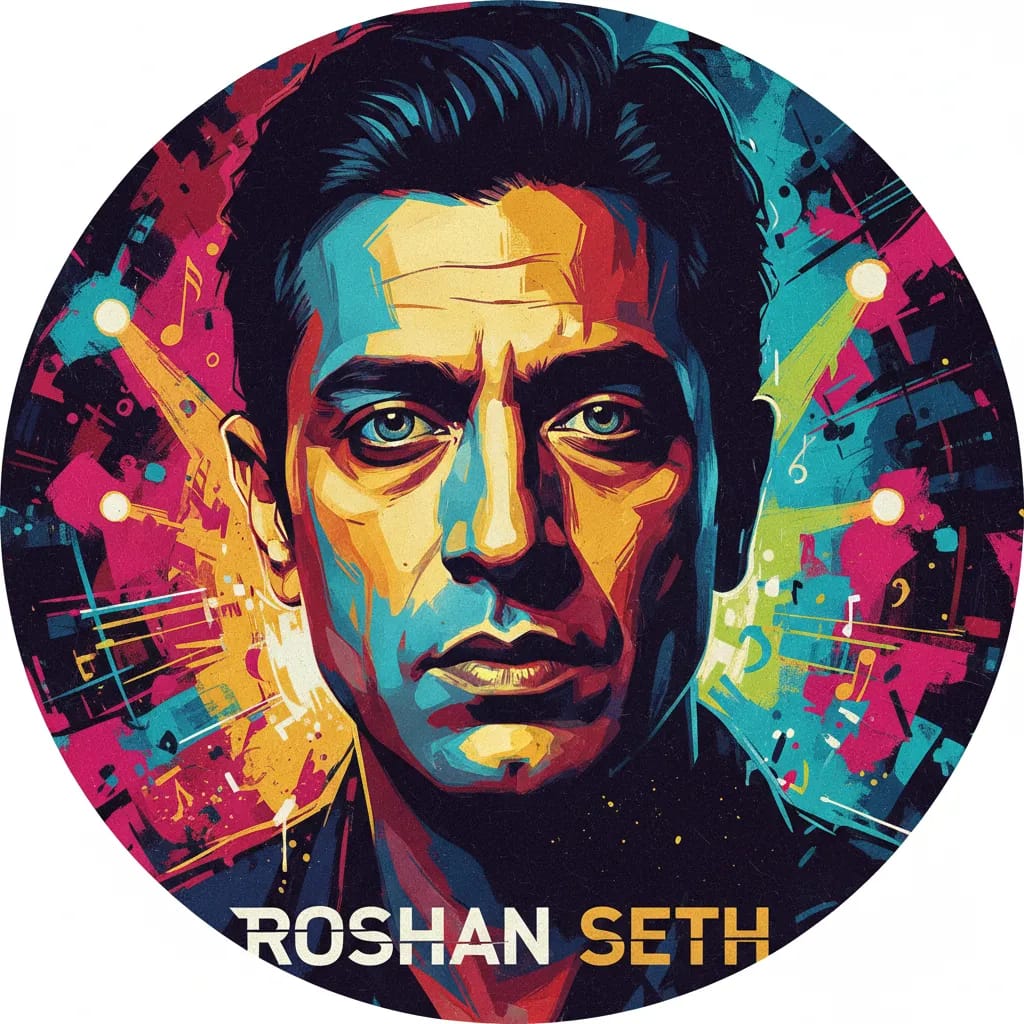 Artistic portrait of Roshan Seth