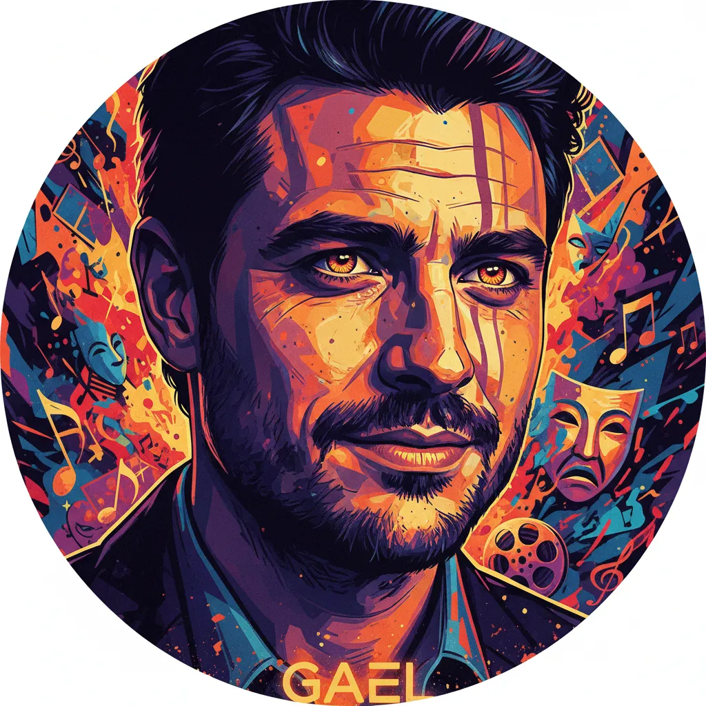 Portrait of Gael García Bernal