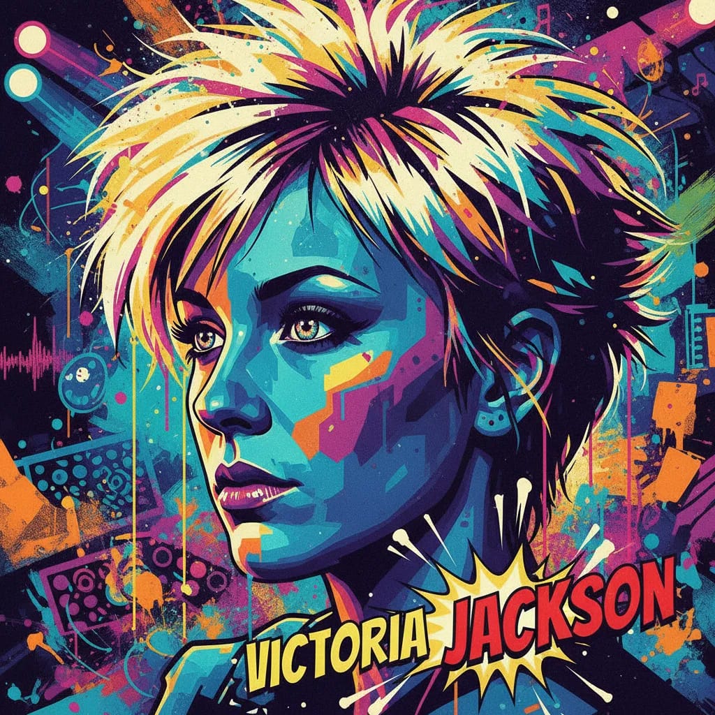 Artistic portrait of Victoria Jackson