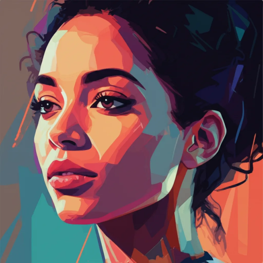 Artistic portrait of Cleopatra Coleman