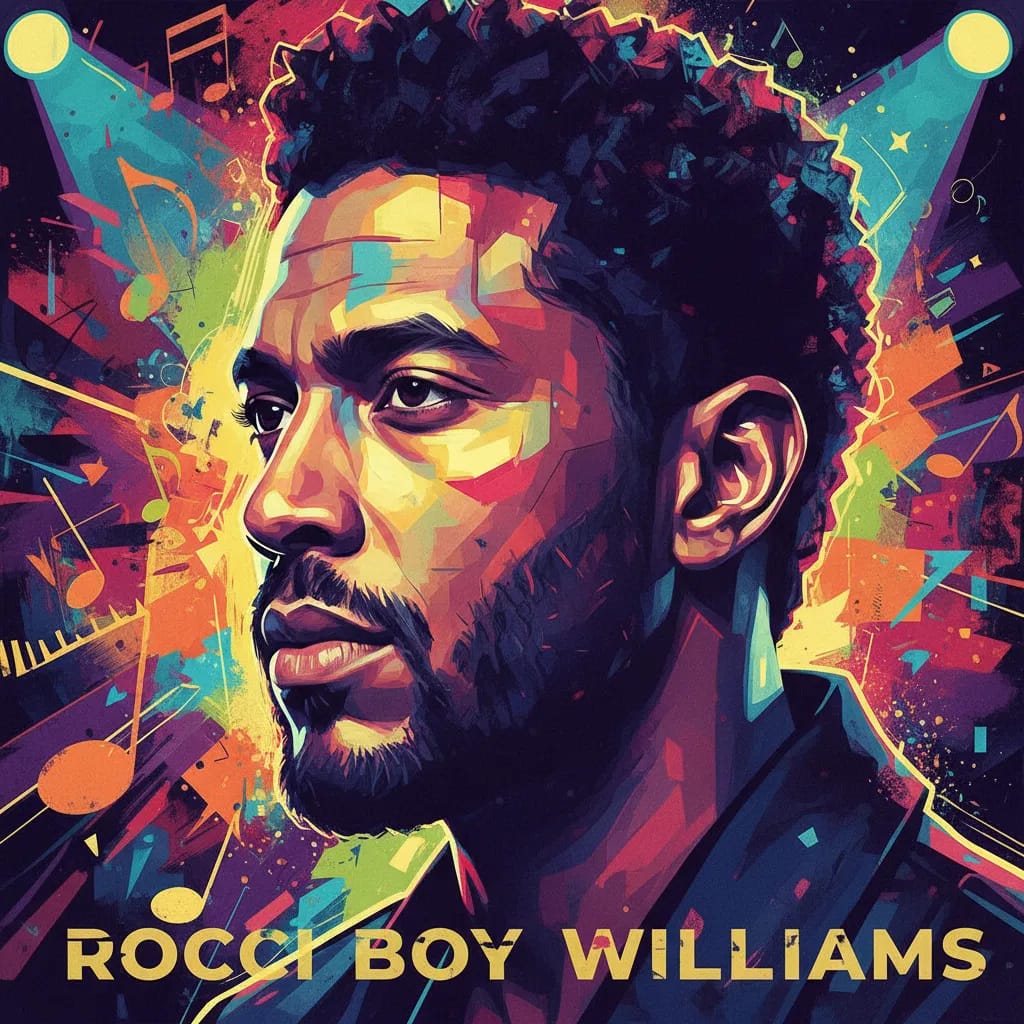 Artistic portrait of Rocci Boy Williams