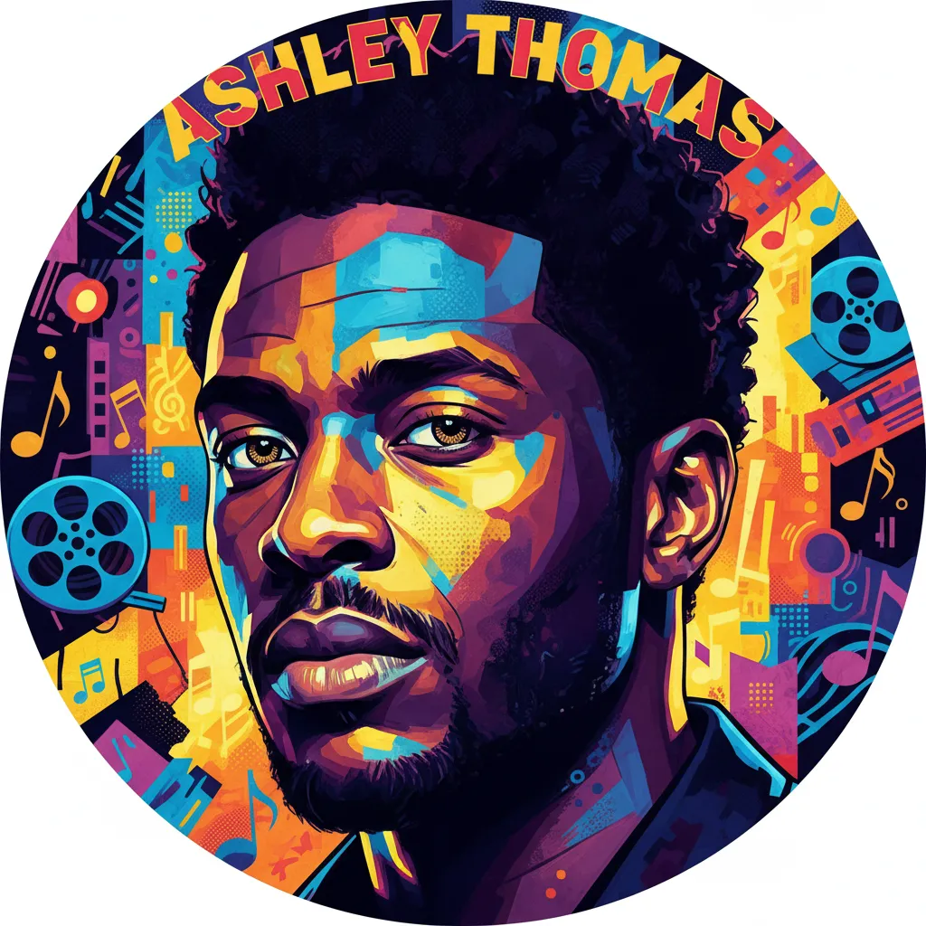 Artistic portrait of Ashley Thomas