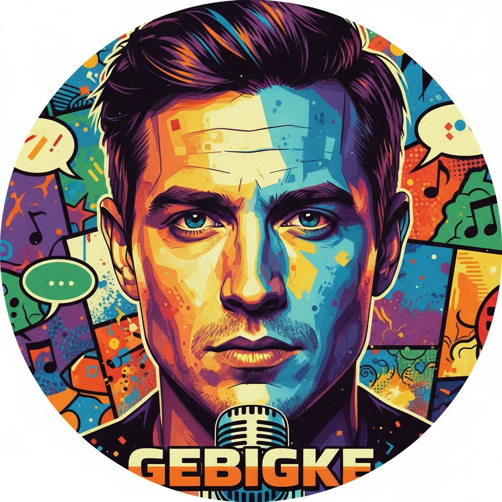 Artistic portrait of David Gebigke