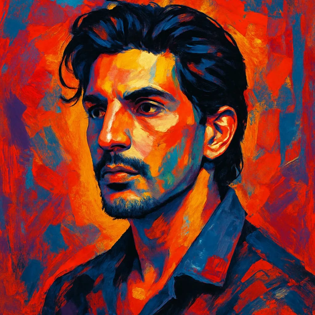 Portrait of Zayed Khan