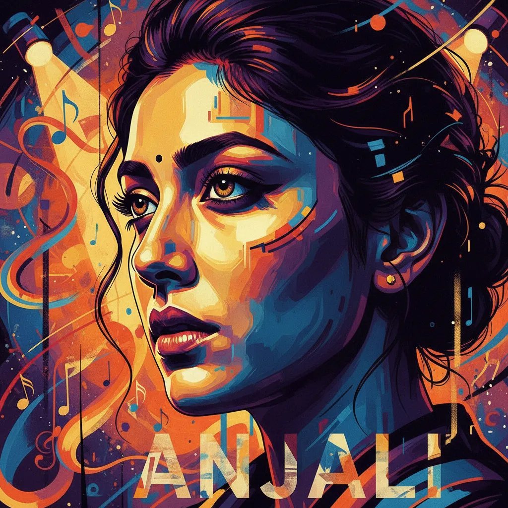 Artistic portrait of Anjali Patil