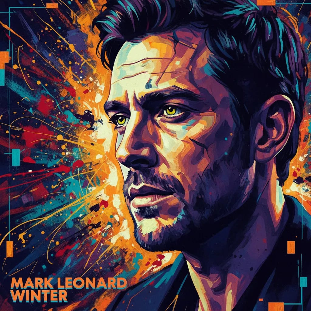 Artistic portrait of Mark Leonard Winter