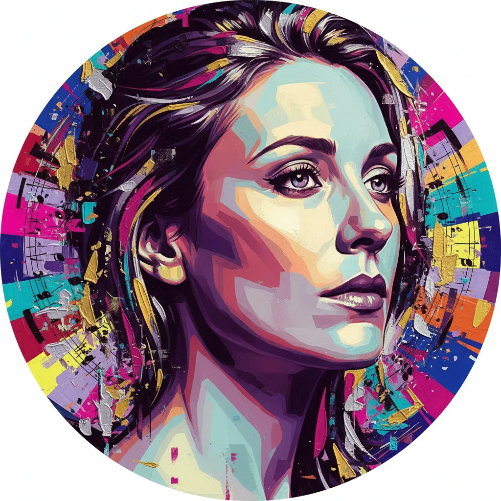 Artistic portrait of Lucy Cohu