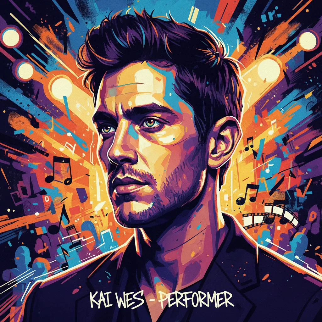 Artistic portrait of Kai Wes